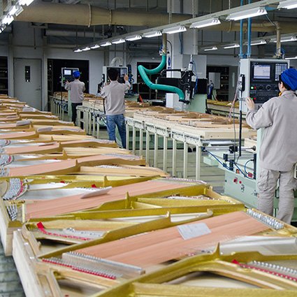 CNC digital machinery in Pearl River Factory