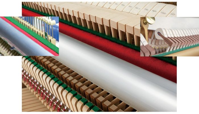 Double Hammer Rest Rail